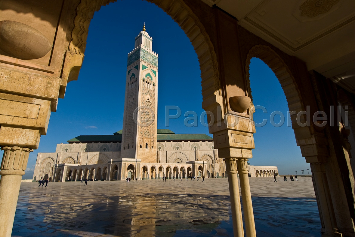 Hassan II Mosque, Casablanca, Morocco
 (cod:Morocco 38)